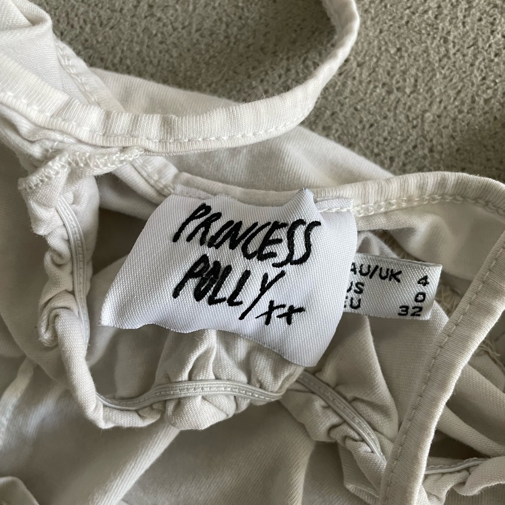 Princess Polly Top | White tank top